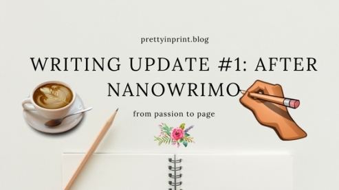 Writing Update One After Nanowrimo